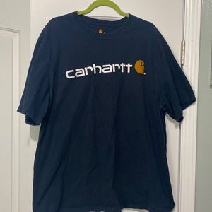 Mens Carhartt LOOSE FIT HEAVYWEIGHT SHORT-SLEEVE LOGO GRAPHIC T-SHIRT